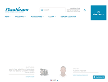 Tablet Screenshot of nauticam.com